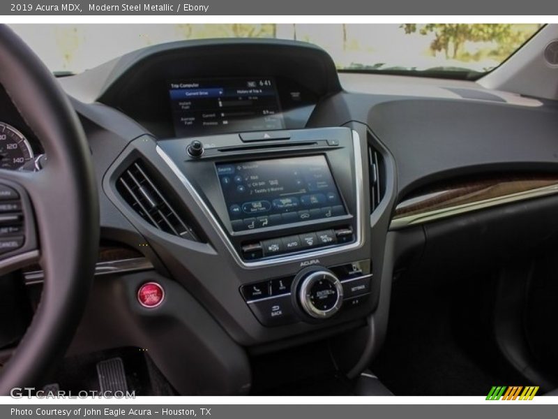 Modern Steel Metallic / Ebony 2019 Acura MDX