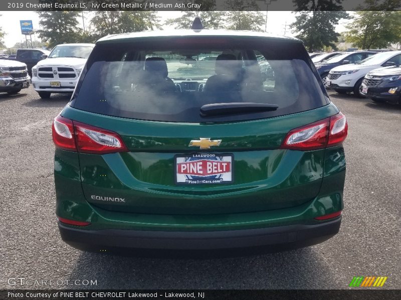 Ivy Green Metallic / Medium Ash Gray 2019 Chevrolet Equinox LS