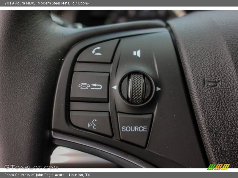 Modern Steel Metallic / Ebony 2019 Acura MDX