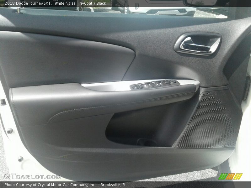 White Noise Tri-Coat / Black 2018 Dodge Journey SXT