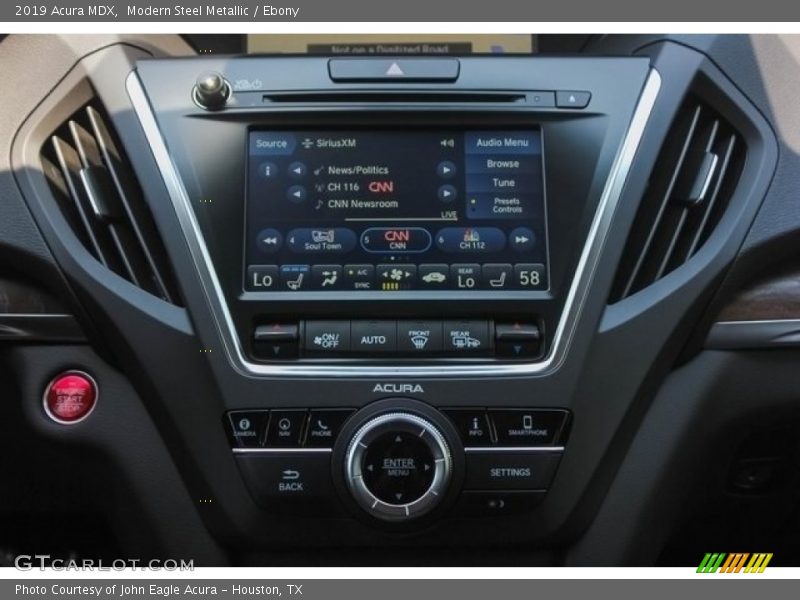 Modern Steel Metallic / Ebony 2019 Acura MDX