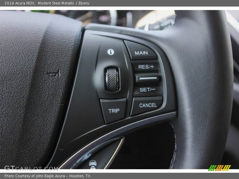 Modern Steel Metallic / Ebony 2019 Acura MDX