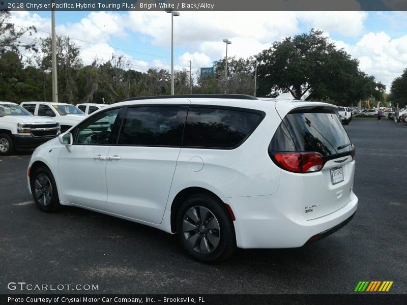 Bright White / Black/Alloy 2018 Chrysler Pacifica Hybrid Touring Plus