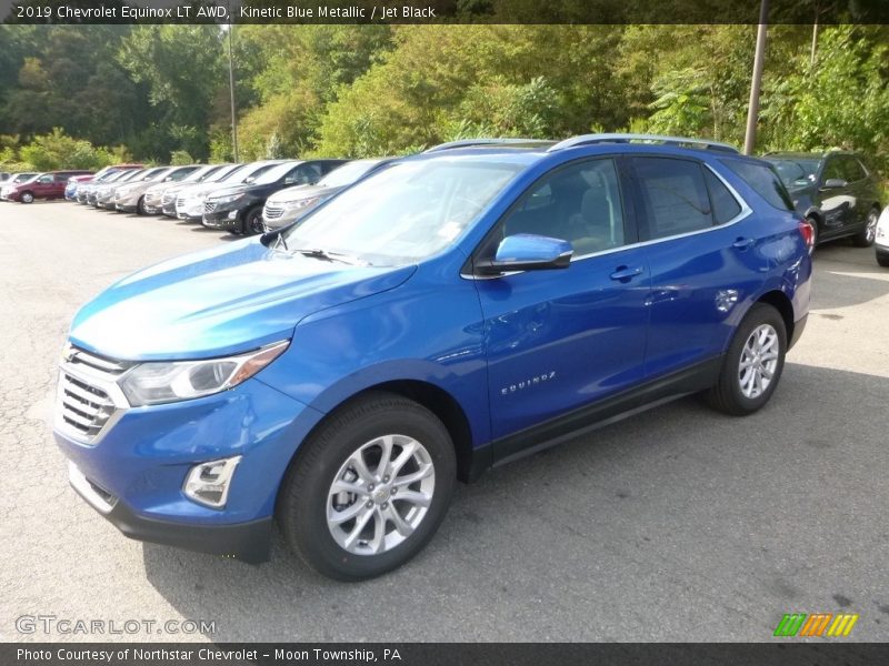 Kinetic Blue Metallic / Jet Black 2019 Chevrolet Equinox LT AWD
