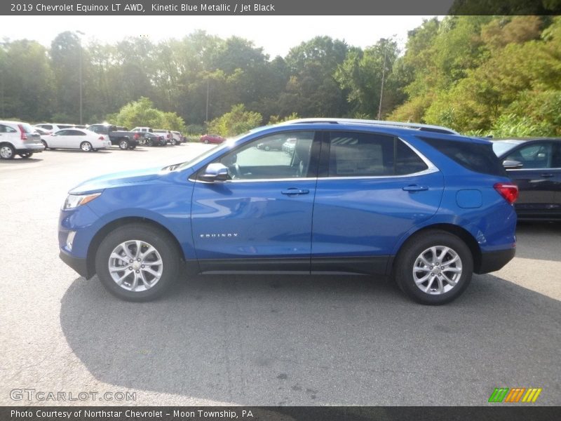 Kinetic Blue Metallic / Jet Black 2019 Chevrolet Equinox LT AWD