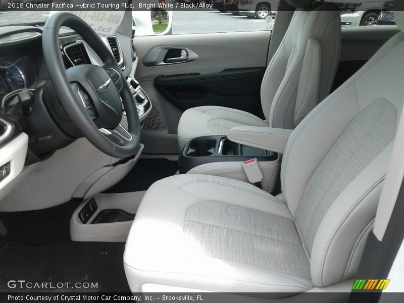 Bright White / Black/Alloy 2018 Chrysler Pacifica Hybrid Touring Plus