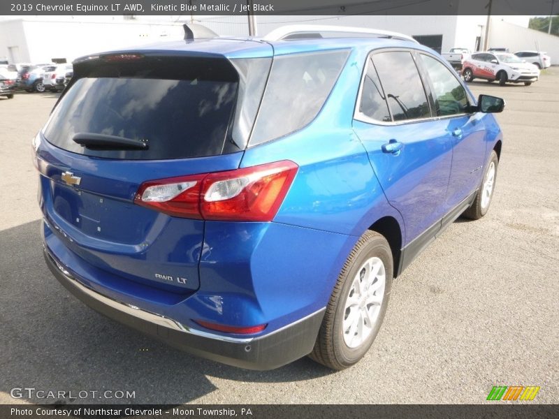 Kinetic Blue Metallic / Jet Black 2019 Chevrolet Equinox LT AWD