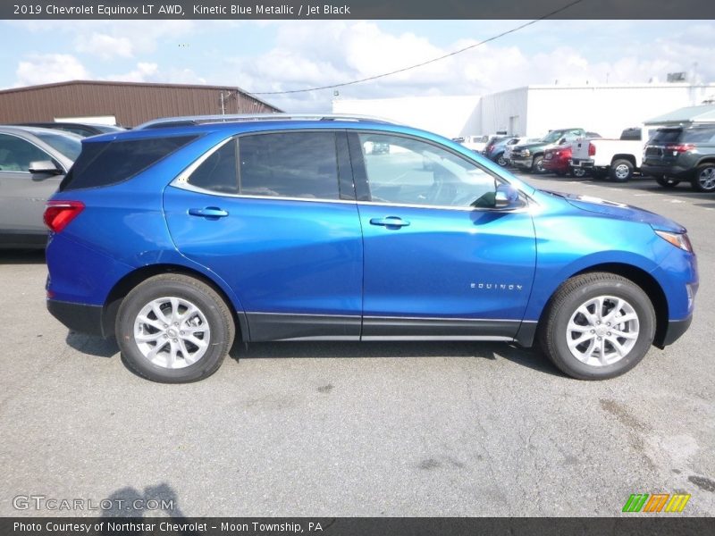 Kinetic Blue Metallic / Jet Black 2019 Chevrolet Equinox LT AWD