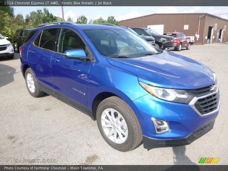 Kinetic Blue Metallic / Jet Black 2019 Chevrolet Equinox LT AWD