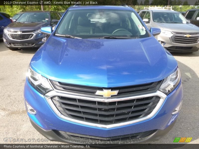 Kinetic Blue Metallic / Jet Black 2019 Chevrolet Equinox LT AWD