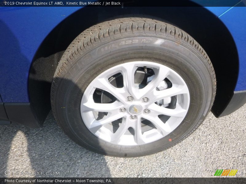 Kinetic Blue Metallic / Jet Black 2019 Chevrolet Equinox LT AWD