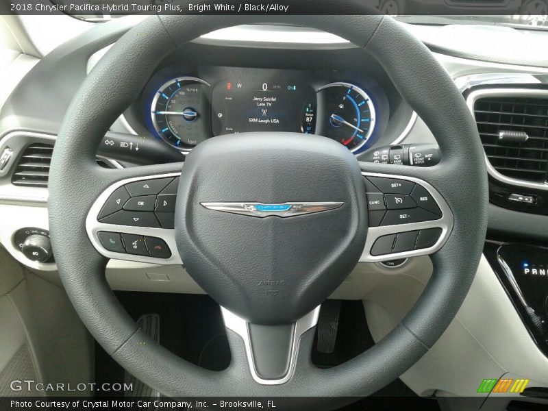 Bright White / Black/Alloy 2018 Chrysler Pacifica Hybrid Touring Plus