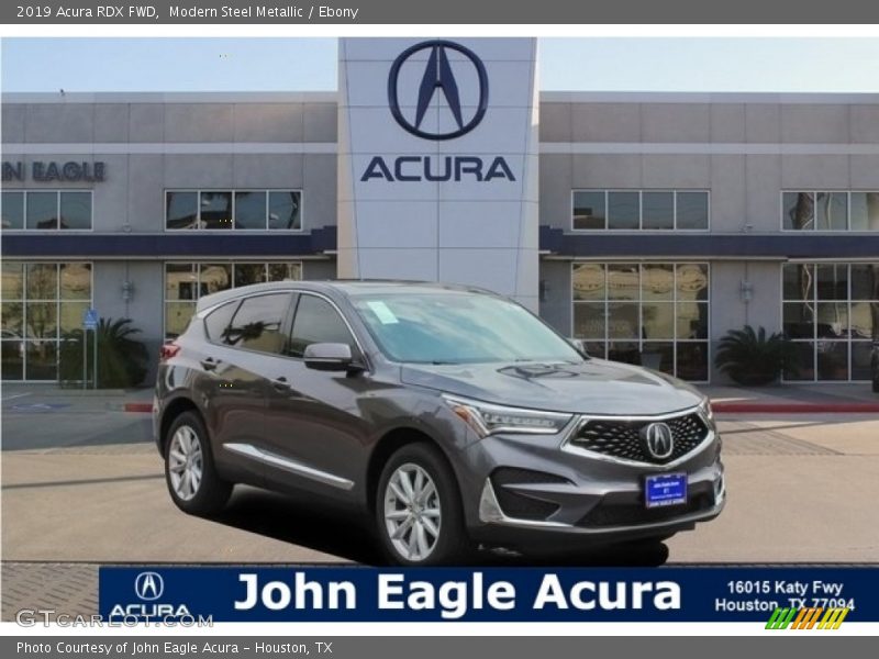 Modern Steel Metallic / Ebony 2019 Acura RDX FWD