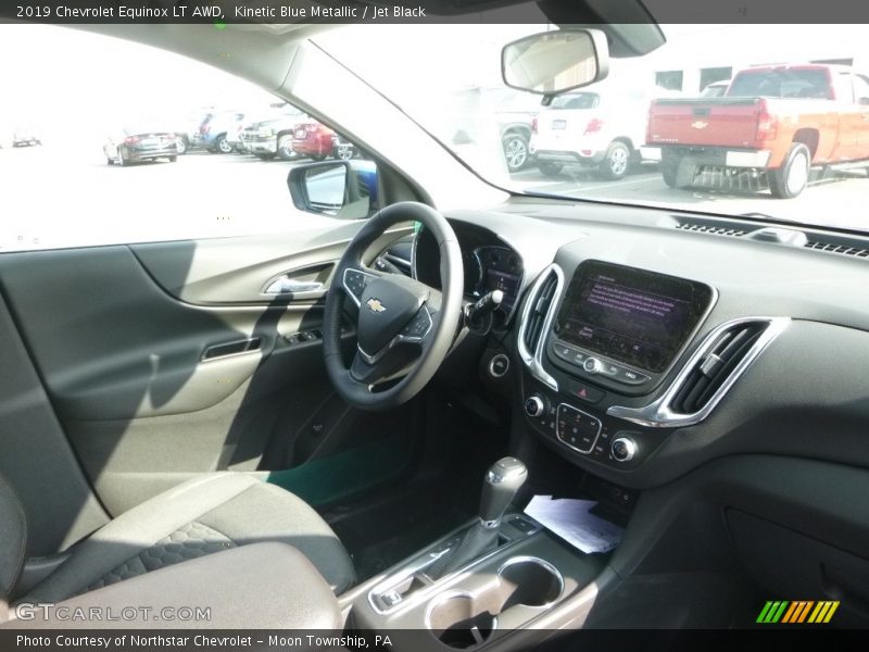 Kinetic Blue Metallic / Jet Black 2019 Chevrolet Equinox LT AWD