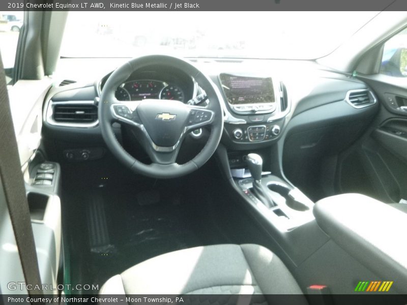 Kinetic Blue Metallic / Jet Black 2019 Chevrolet Equinox LT AWD