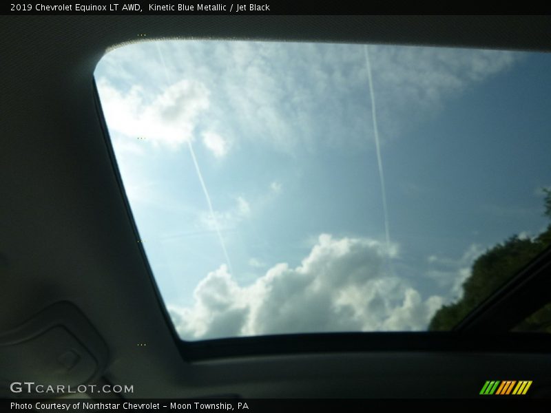 Kinetic Blue Metallic / Jet Black 2019 Chevrolet Equinox LT AWD