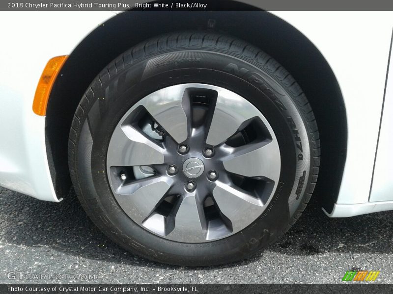 Bright White / Black/Alloy 2018 Chrysler Pacifica Hybrid Touring Plus
