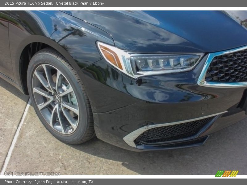 Crystal Black Pearl / Ebony 2019 Acura TLX V6 Sedan