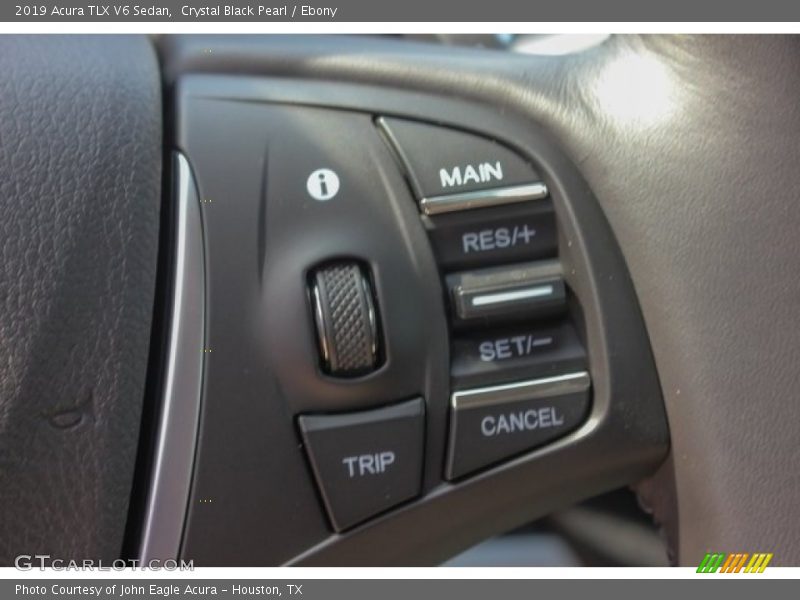 Crystal Black Pearl / Ebony 2019 Acura TLX V6 Sedan