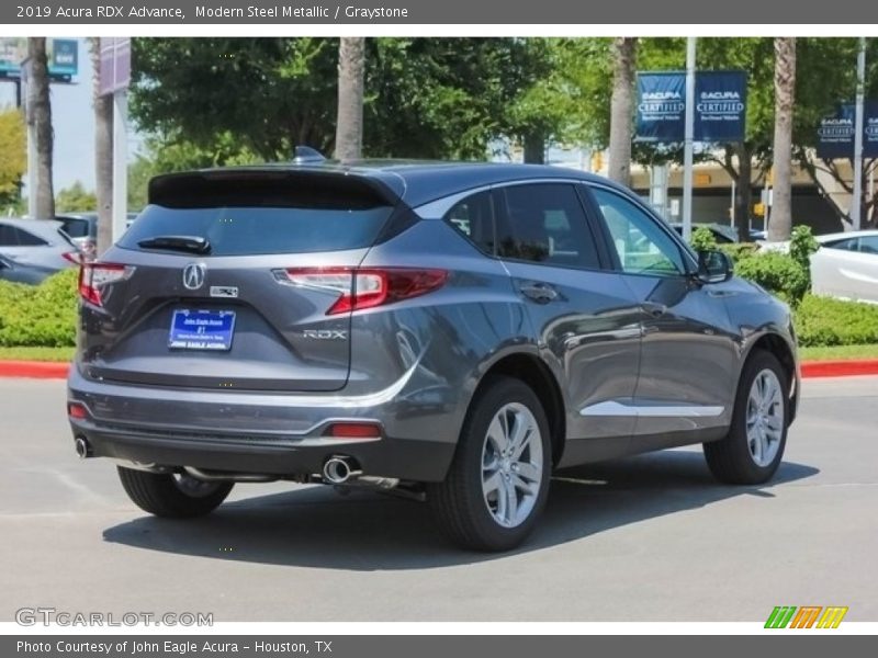 Modern Steel Metallic / Graystone 2019 Acura RDX Advance