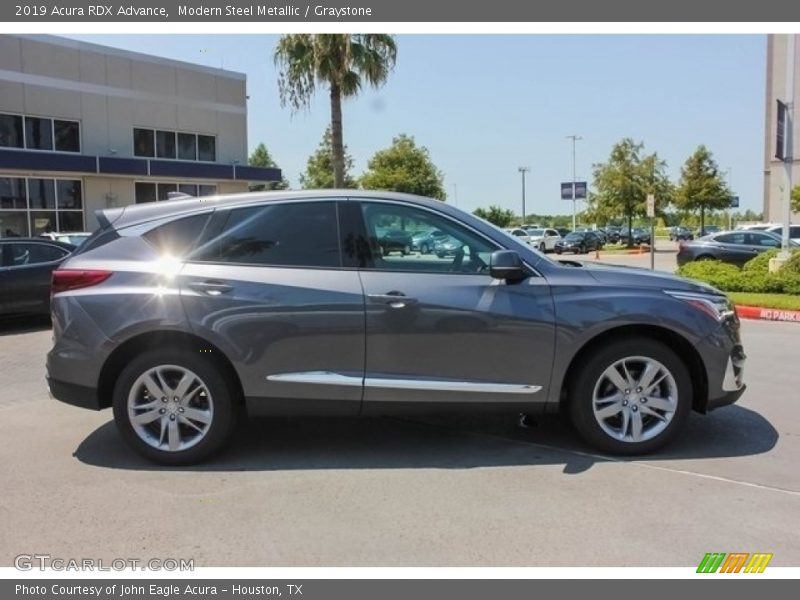 Modern Steel Metallic / Graystone 2019 Acura RDX Advance