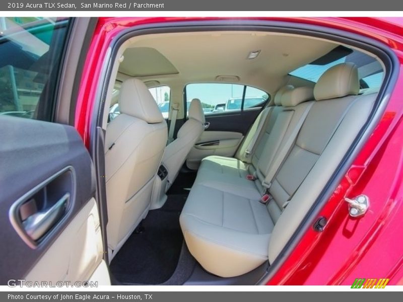 San Marino Red / Parchment 2019 Acura TLX Sedan