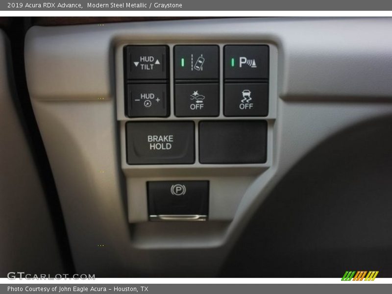 Modern Steel Metallic / Graystone 2019 Acura RDX Advance