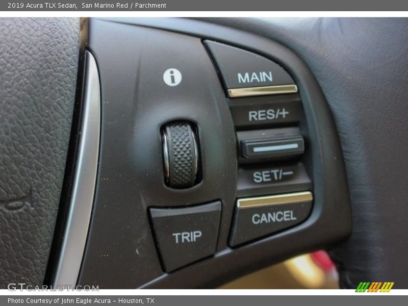 San Marino Red / Parchment 2019 Acura TLX Sedan