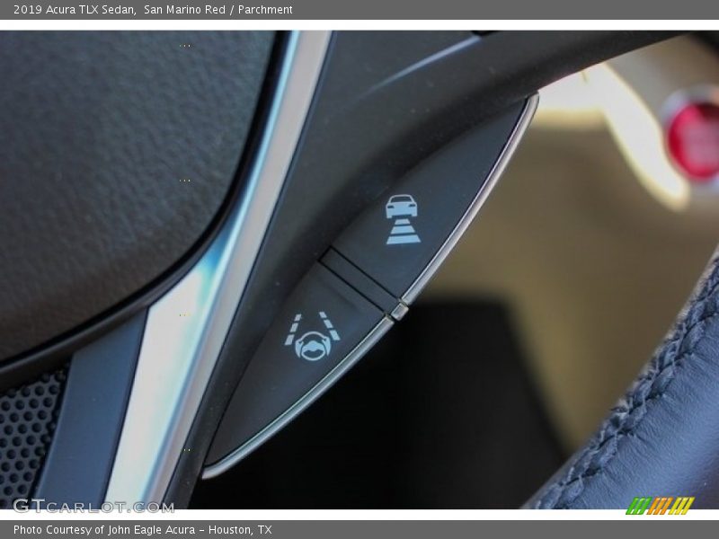 San Marino Red / Parchment 2019 Acura TLX Sedan