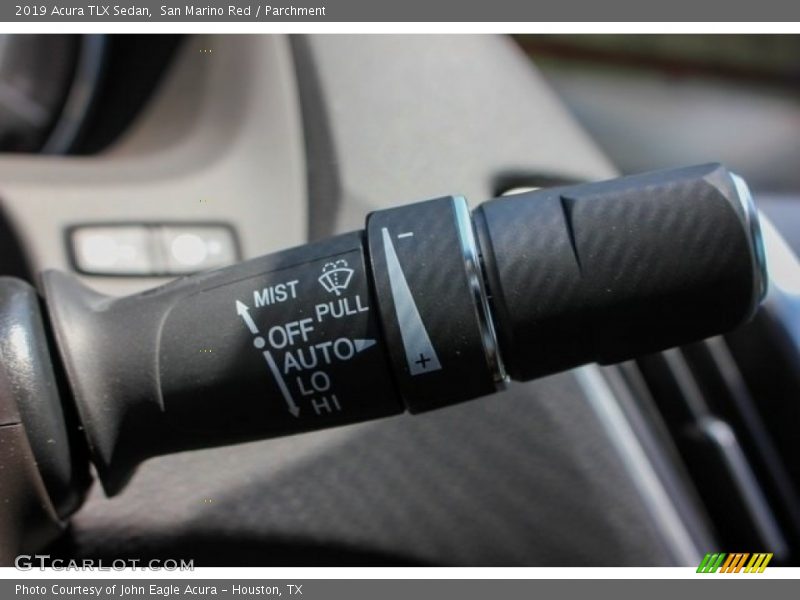 San Marino Red / Parchment 2019 Acura TLX Sedan