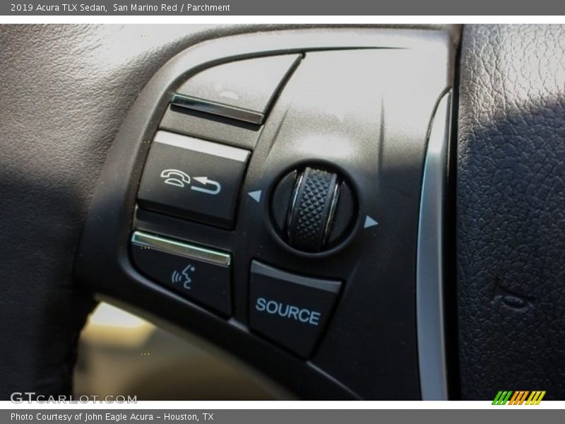 San Marino Red / Parchment 2019 Acura TLX Sedan