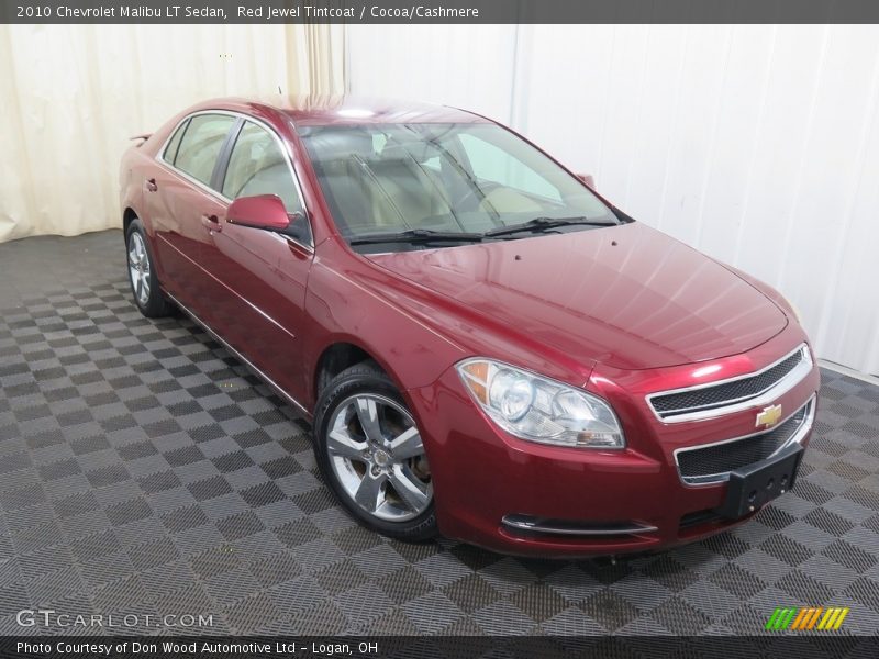 Red Jewel Tintcoat / Cocoa/Cashmere 2010 Chevrolet Malibu LT Sedan