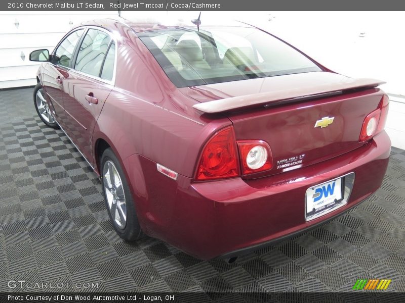 Red Jewel Tintcoat / Cocoa/Cashmere 2010 Chevrolet Malibu LT Sedan