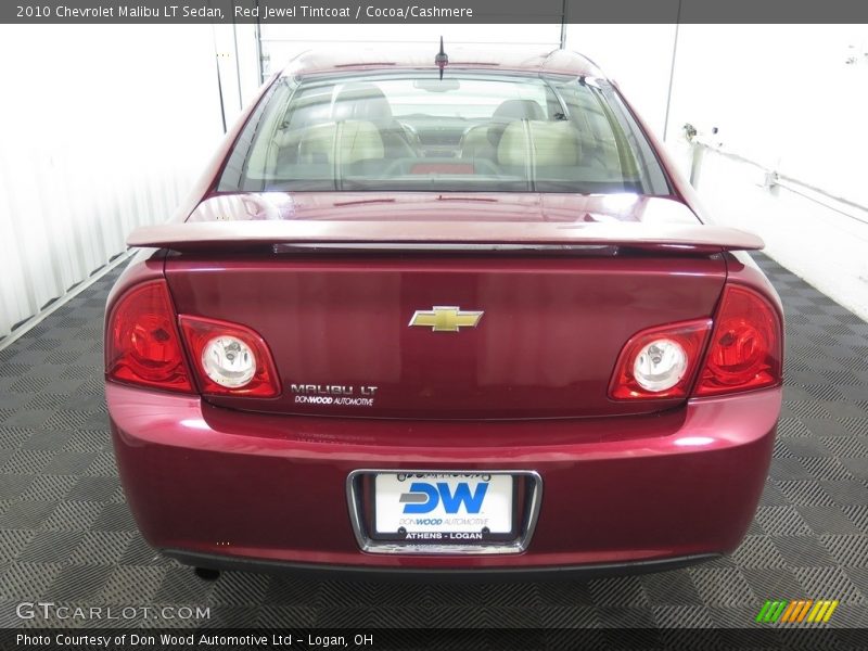 Red Jewel Tintcoat / Cocoa/Cashmere 2010 Chevrolet Malibu LT Sedan