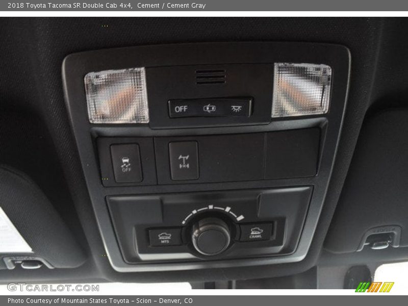 Cement / Cement Gray 2018 Toyota Tacoma SR Double Cab 4x4