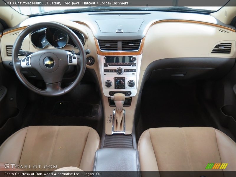 Red Jewel Tintcoat / Cocoa/Cashmere 2010 Chevrolet Malibu LT Sedan