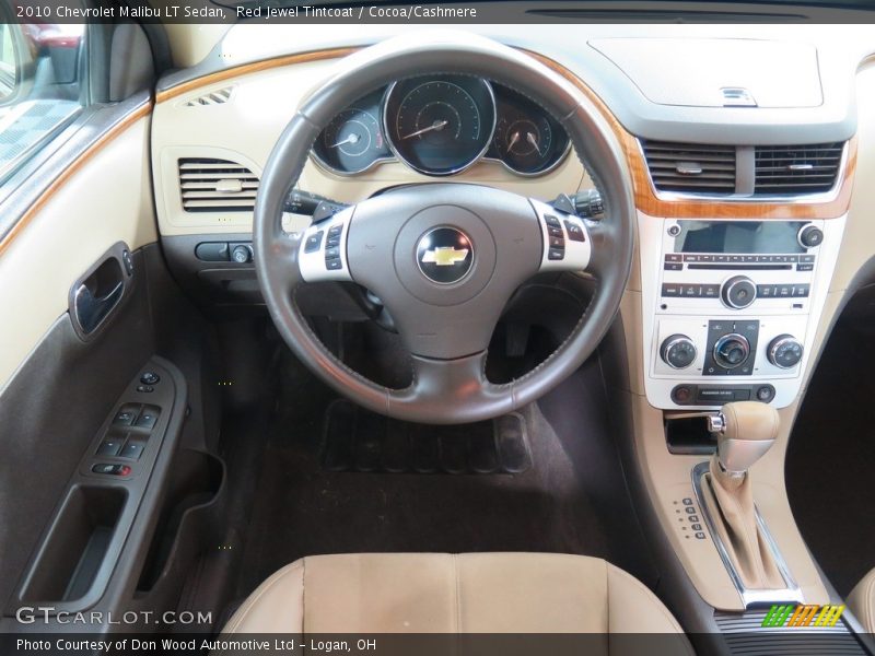 Red Jewel Tintcoat / Cocoa/Cashmere 2010 Chevrolet Malibu LT Sedan