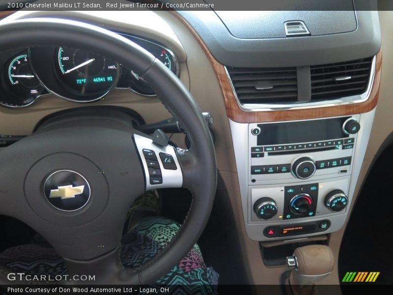 Red Jewel Tintcoat / Cocoa/Cashmere 2010 Chevrolet Malibu LT Sedan