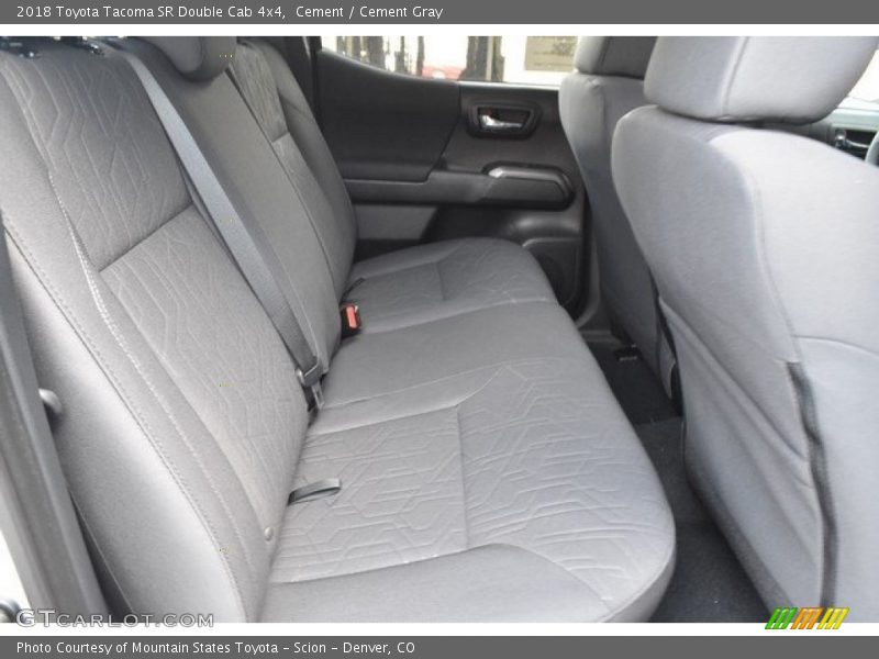 Cement / Cement Gray 2018 Toyota Tacoma SR Double Cab 4x4