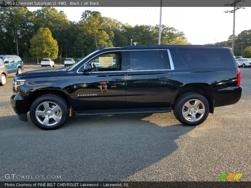 Black / Jet Black 2019 Chevrolet Suburban LS 4WD