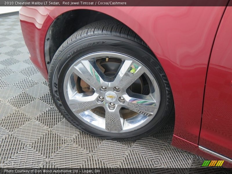 Red Jewel Tintcoat / Cocoa/Cashmere 2010 Chevrolet Malibu LT Sedan