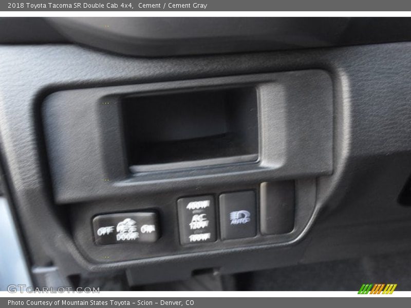 Cement / Cement Gray 2018 Toyota Tacoma SR Double Cab 4x4