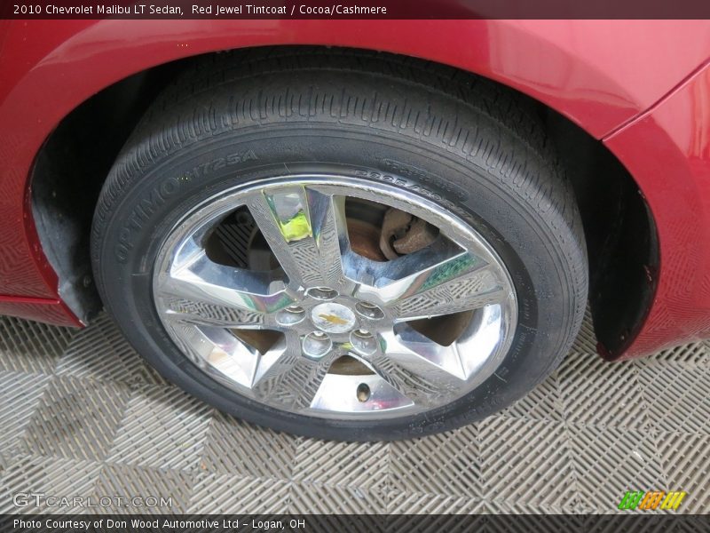Red Jewel Tintcoat / Cocoa/Cashmere 2010 Chevrolet Malibu LT Sedan