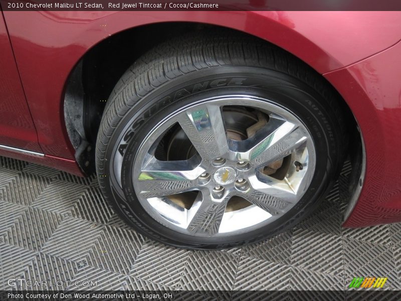 Red Jewel Tintcoat / Cocoa/Cashmere 2010 Chevrolet Malibu LT Sedan