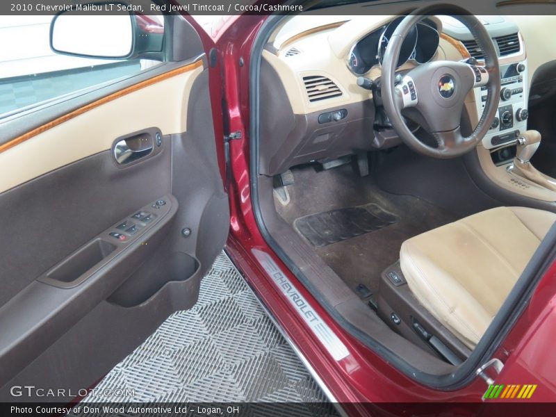 Red Jewel Tintcoat / Cocoa/Cashmere 2010 Chevrolet Malibu LT Sedan