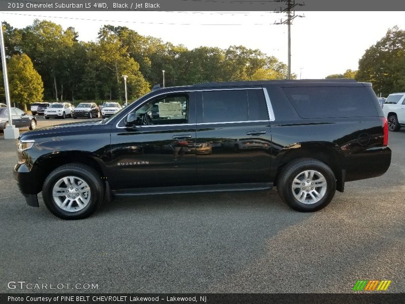 Black / Jet Black 2019 Chevrolet Suburban LS 4WD