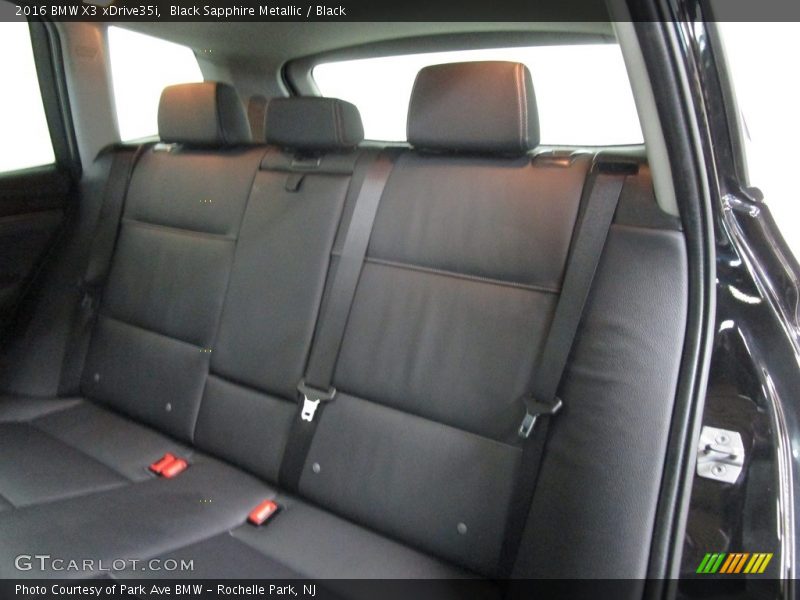 Black Sapphire Metallic / Black 2016 BMW X3 xDrive35i