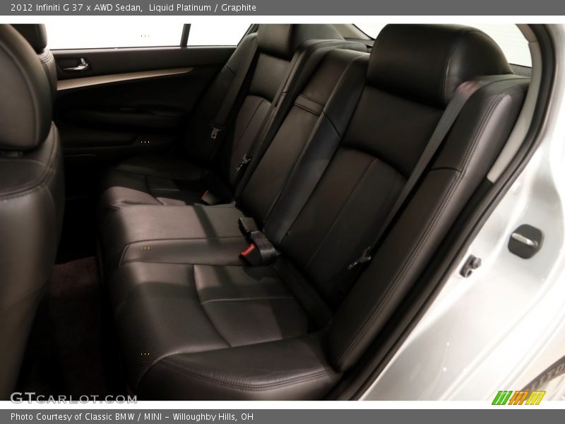 Liquid Platinum / Graphite 2012 Infiniti G 37 x AWD Sedan