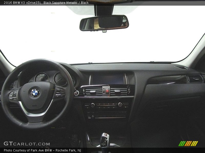 Black Sapphire Metallic / Black 2016 BMW X3 xDrive35i