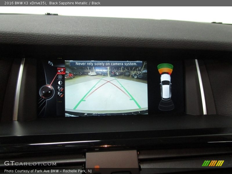 Black Sapphire Metallic / Black 2016 BMW X3 xDrive35i